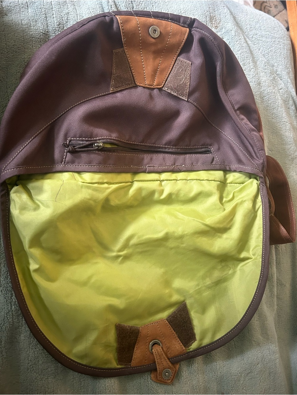 PrAna Brown Crossbody Bag - Women's Everyday Shoulder Bag - Picture 10 of 13
